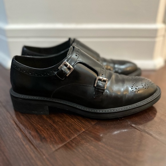 Massimo Dutti leather monk strap shoes - Picture 2 of 3